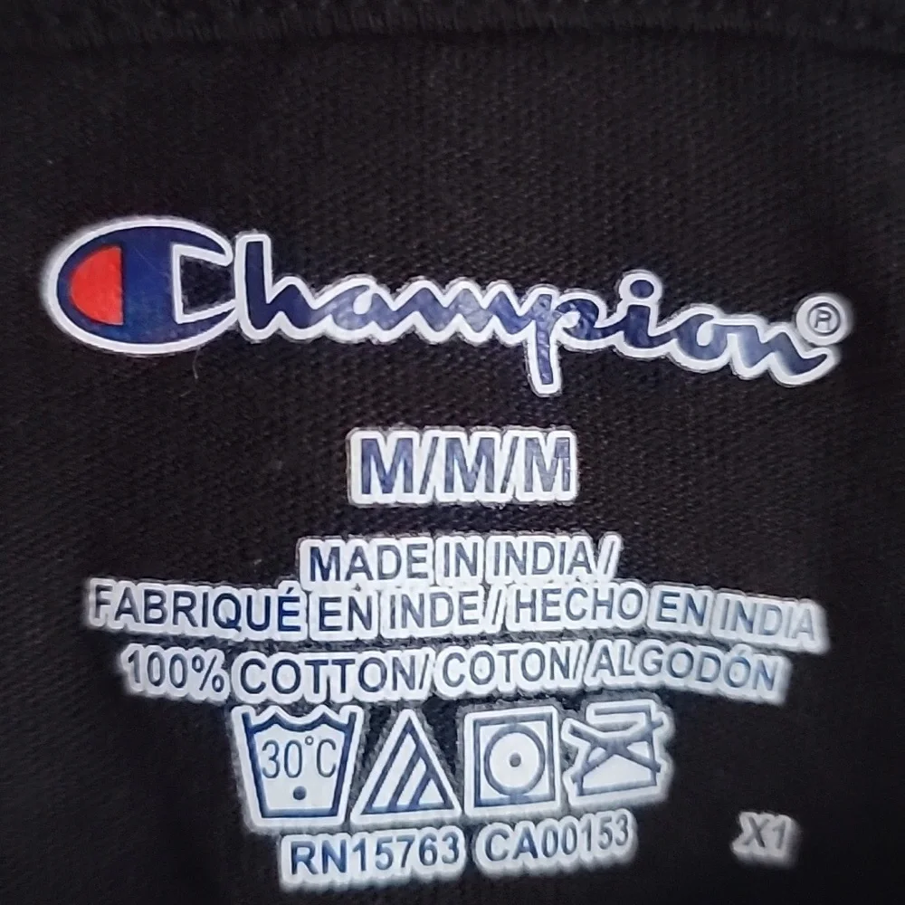 Champion Men's Black T-Shirt - Picture 3 of 4